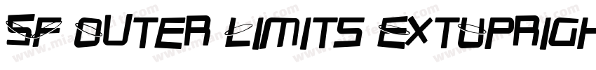 SF Outer Limits ExtUpright字体转换